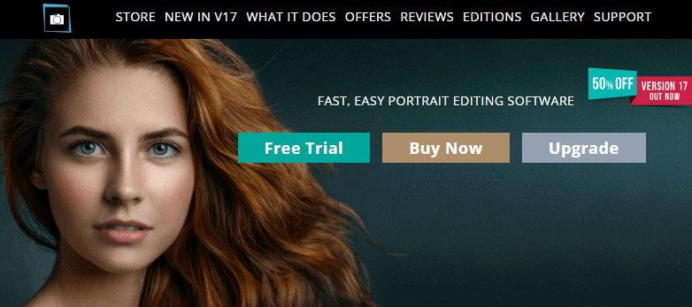 Portrait Pro face makeup editor software for pc