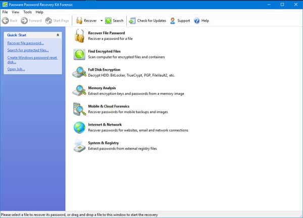 Passware Password Recovery Kit Forensic
