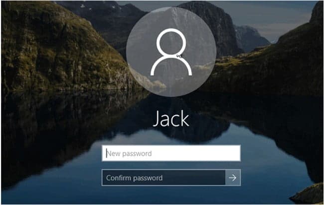 Enter New Password