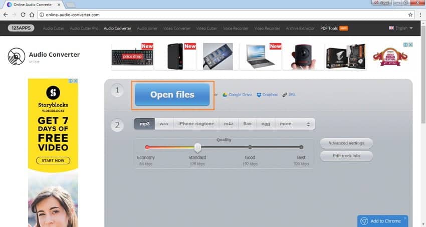Online Audio Converter