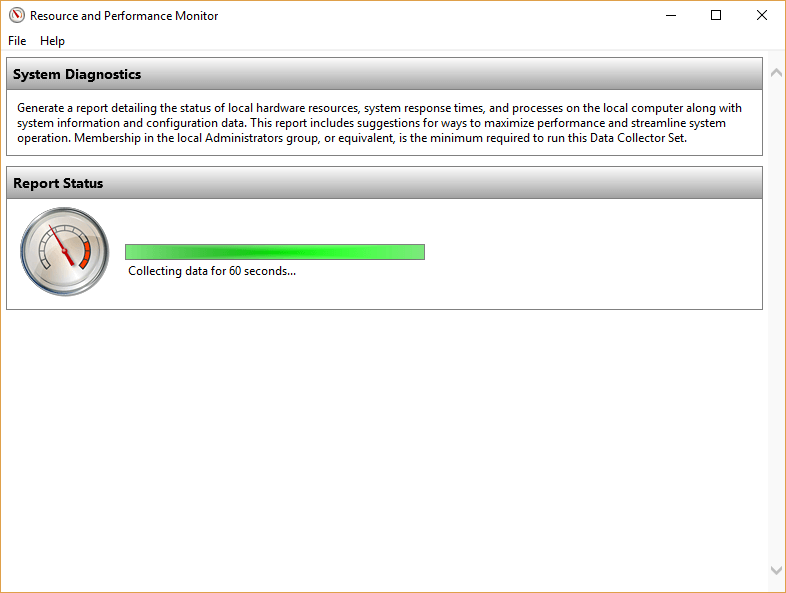 Resource and Performance Monitor
