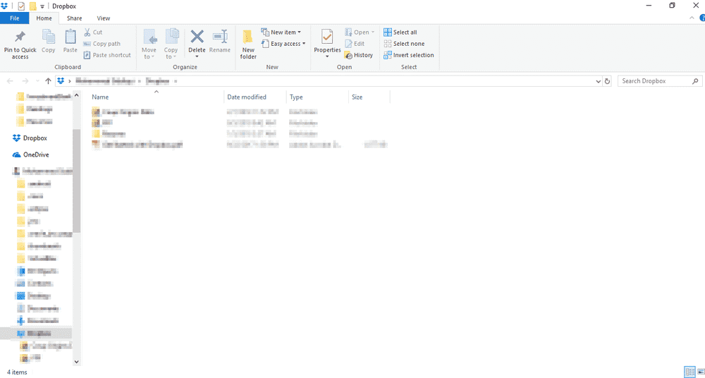 delete the subfolders and files
