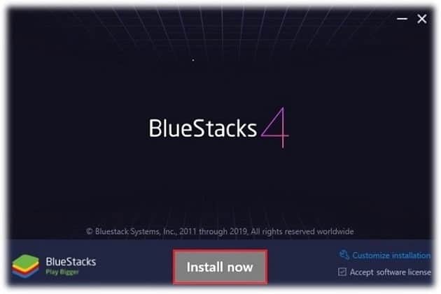 Install Bluestacks for Pokemon go