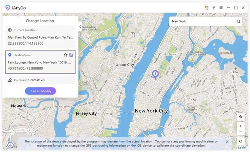 How to Spoof Your Location Using Tenorshare iAnyGo