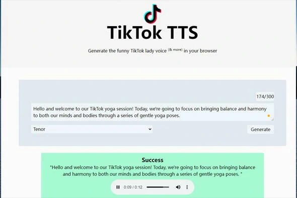 TikTok TTS for Funny TikTok Voices