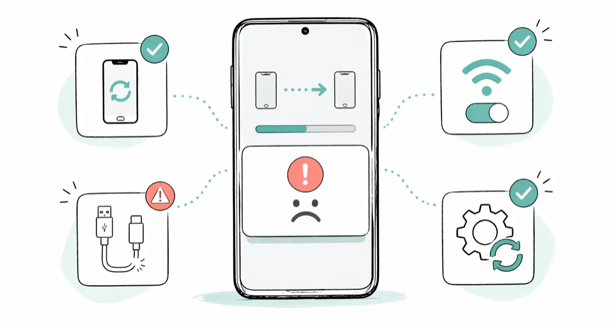 Fix LG Mobile Switch App Not Working: 8 Tested Methods cover image