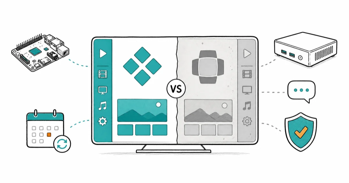 LibreELEC vs OpenELEC: Which Kodi OS to Pick in 2026 cover image