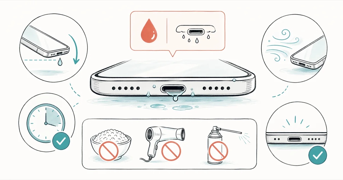 Liquid Detected in Lightning Connector: How to Fix It cover image