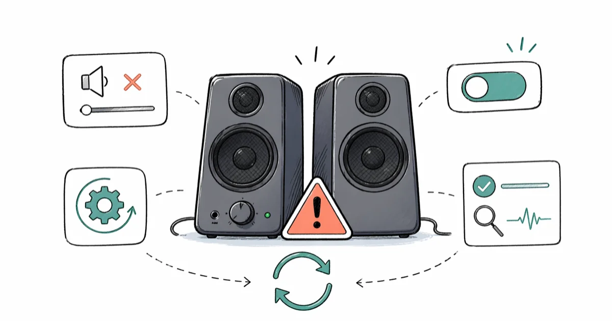 Logitech Speakers Not Working on Windows: 7 Fast Fixes cover image