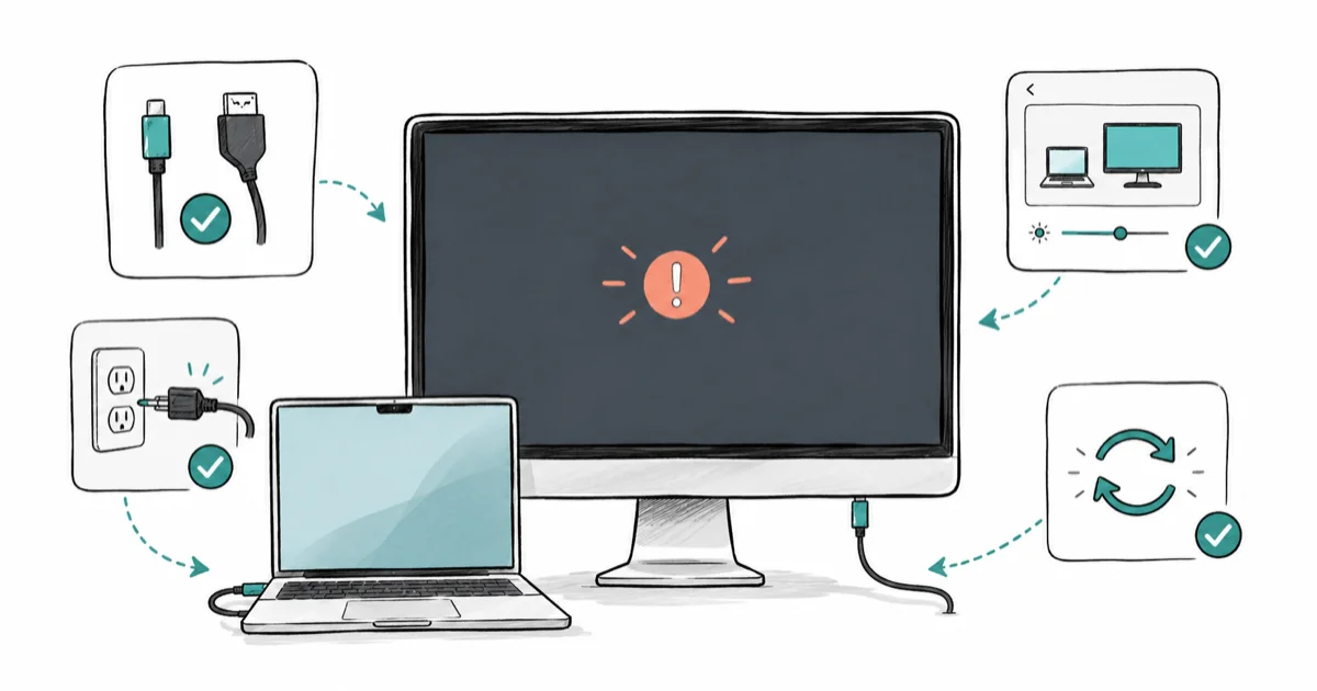 Mac External Monitor Not Working? 9 Fixes That Actually Work