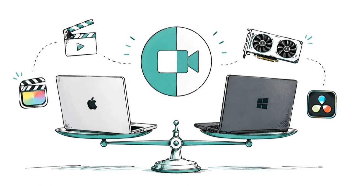 Mac vs PC for Video Editing: Honest 2026 Buyer Guide cover image