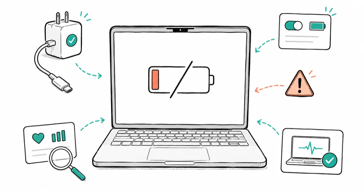 MacBook Not Charging? 8 Fixes Before You Pay for Service