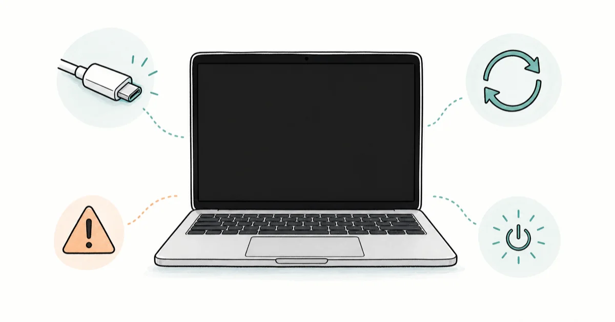 MacBook Not Turning On? 8 Safe Fixes Before You Call Apple cover image