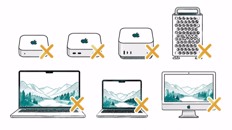 Four 2019 to 2020 Intel Macs dropped from macOS 27 staying on Tahoe