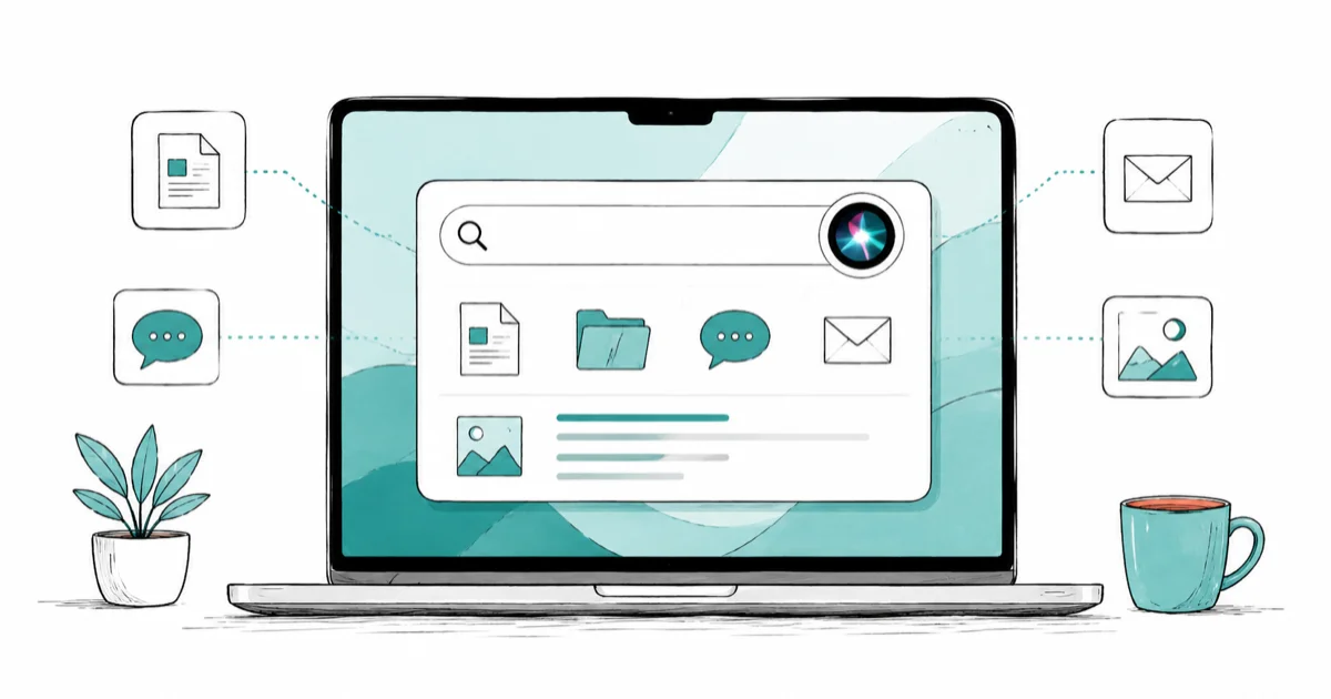 macOS 27 Spotlight: Siri Search and Instant Indexing