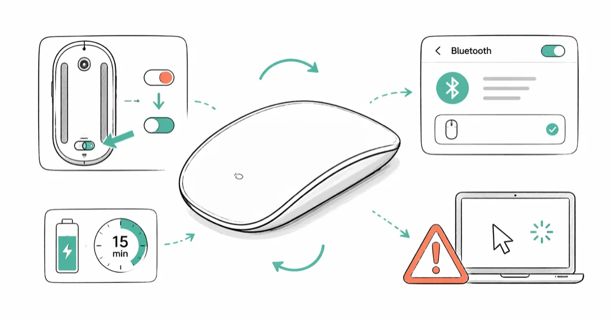 Magic Mouse Not Working? Fix Apple Mouse Problems Fast cover image