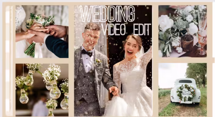 Professional Wedding Video Editing Services