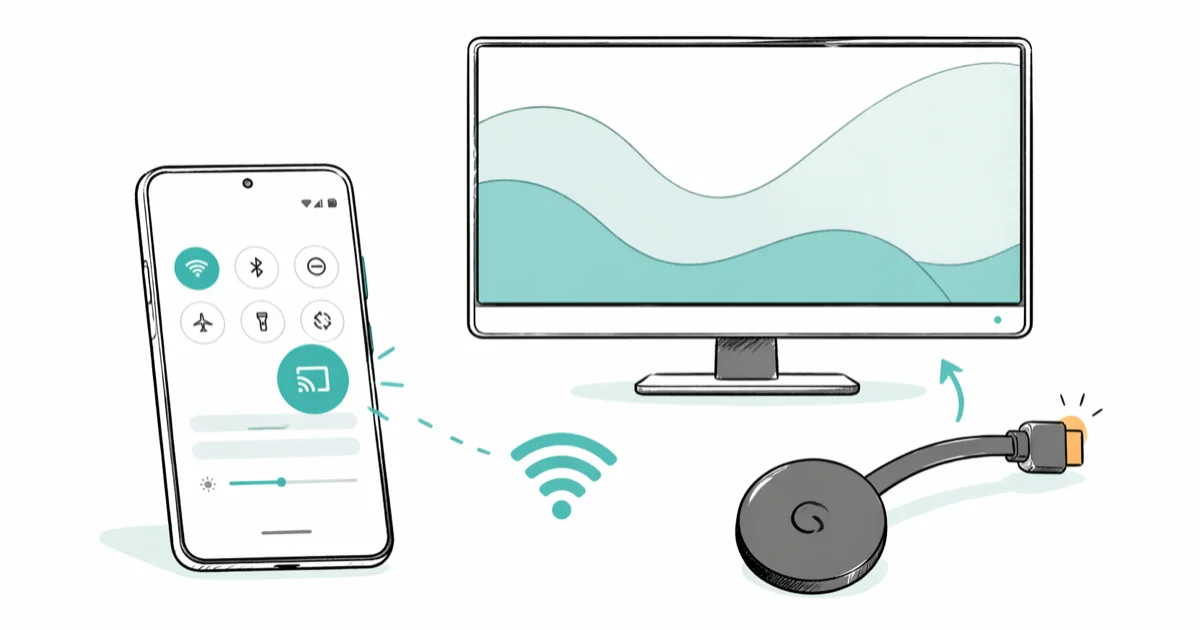How to Mirror Your Android Screen to PC via Chromecast cover image