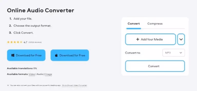 Movavi Online Converter