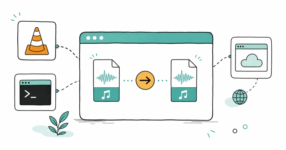 How to Convert MKA to MP3: VLC, FFmpeg, and Online Tools cover image