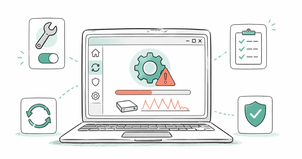 How to Fix Modern Setup Host High Disk Usage or Crashes cover image