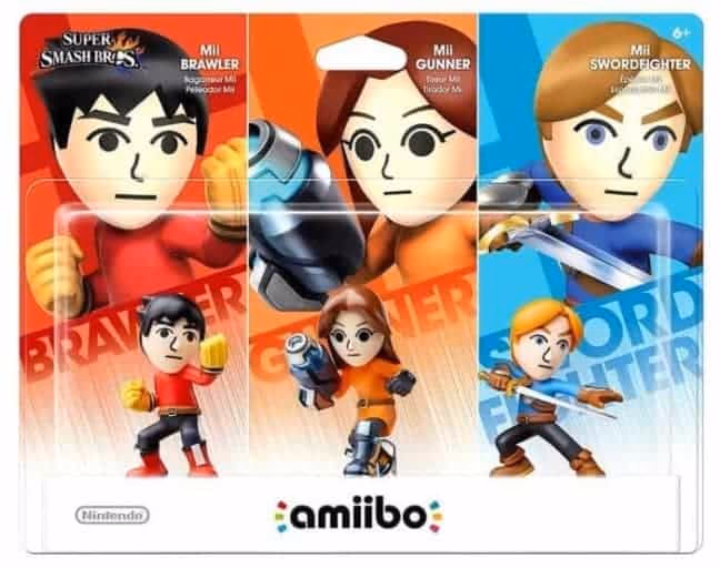 Most Expensive Amiibo - Mii 3 Pack