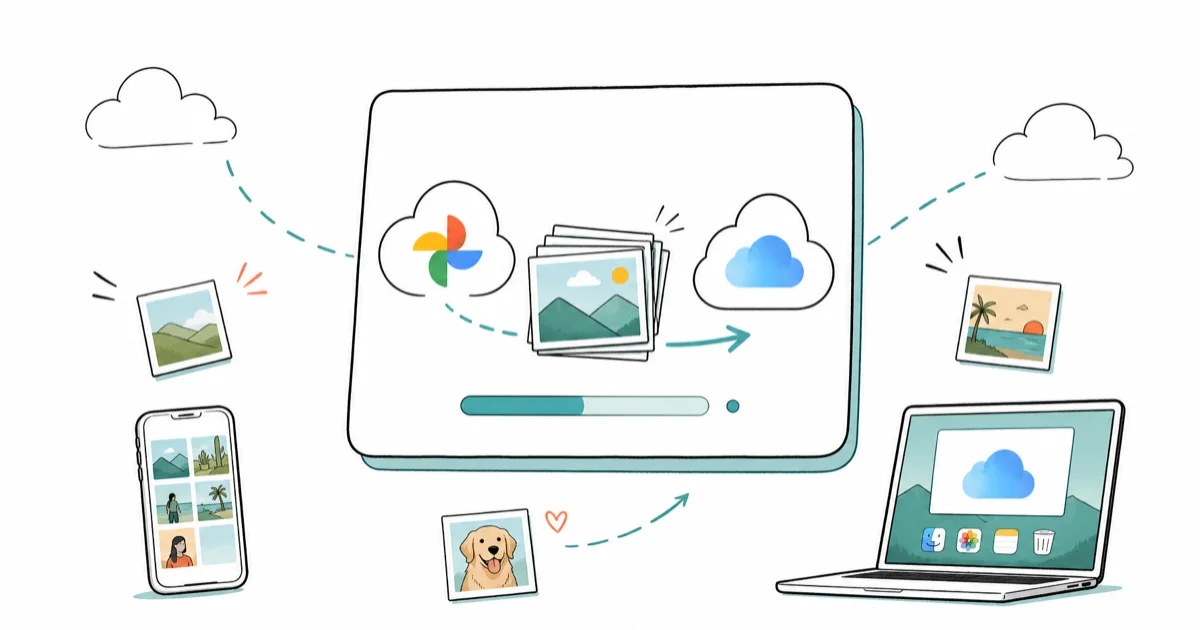 How to Transfer Google Photos to iCloud: 4 Easy Methods cover image
