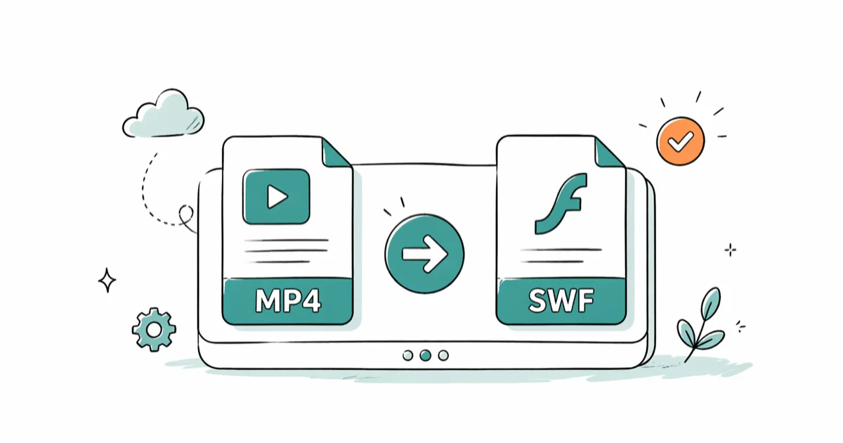 MP4 to SWF Converters: 4 Tools That Still Work in 2026 cover image