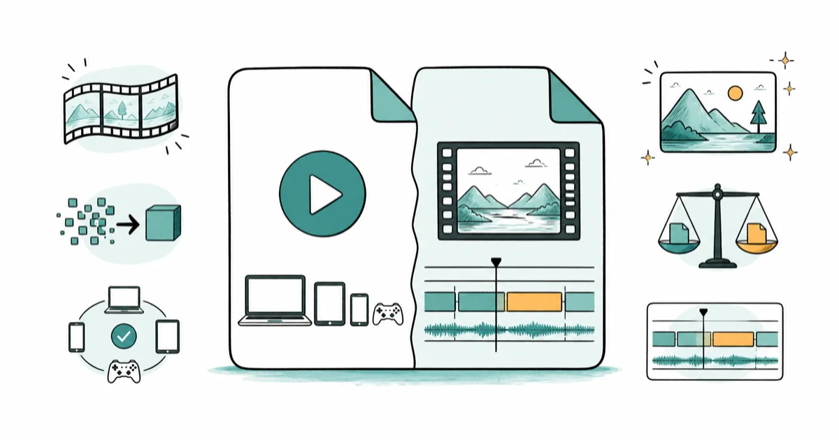MP4 vs MOV: Compatibility, Quality, and File Size in 2026 cover image