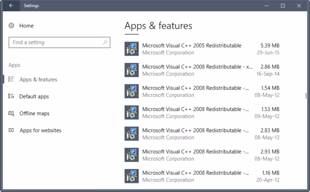 Download And Install Microsoft Visual C++ Redistributable