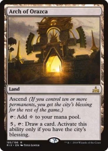 Best Land Card in MTG - Arch Of Orazca
