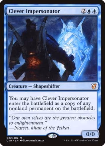 MTG Clone Cards - Clever Impersonator