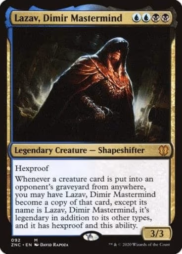 MTG Clone Cards - Lazav, Dimir Mastermind