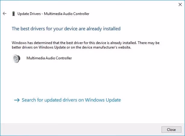the best drivers are already installed