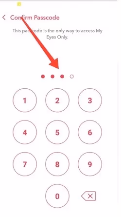 Enter your new password