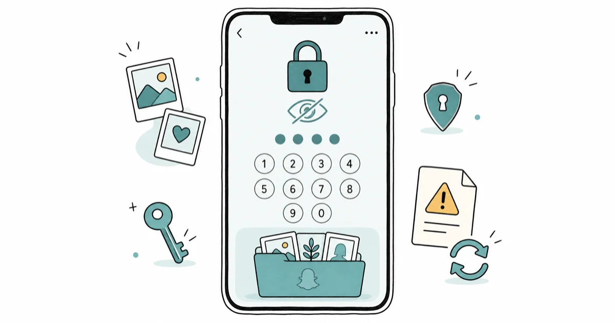Snapchat My Eyes Only: Setup, PIN Reset, and Safety Tips cover image