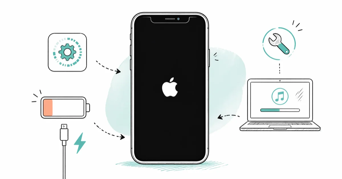 iPhone Won't Turn On After iOS Update? 6 Fixes (2026) cover image