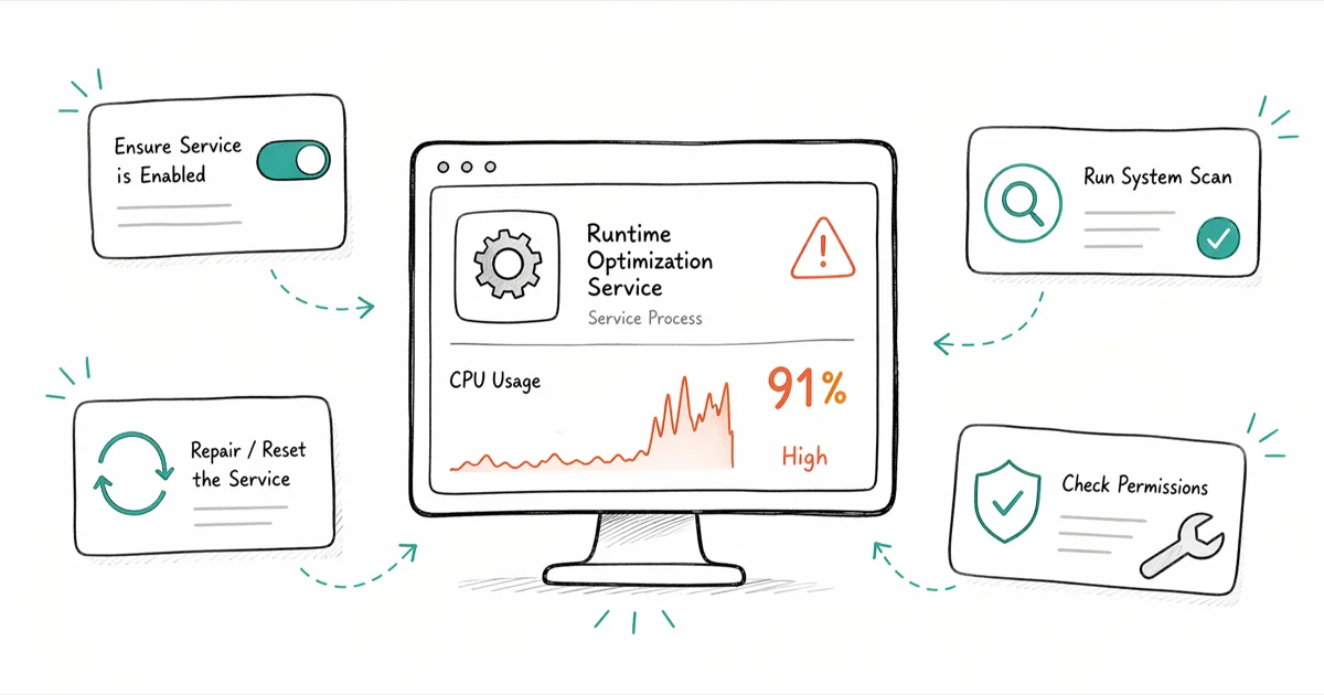 .NET Runtime Optimization Service High CPU: 6 Safe Fixes cover image