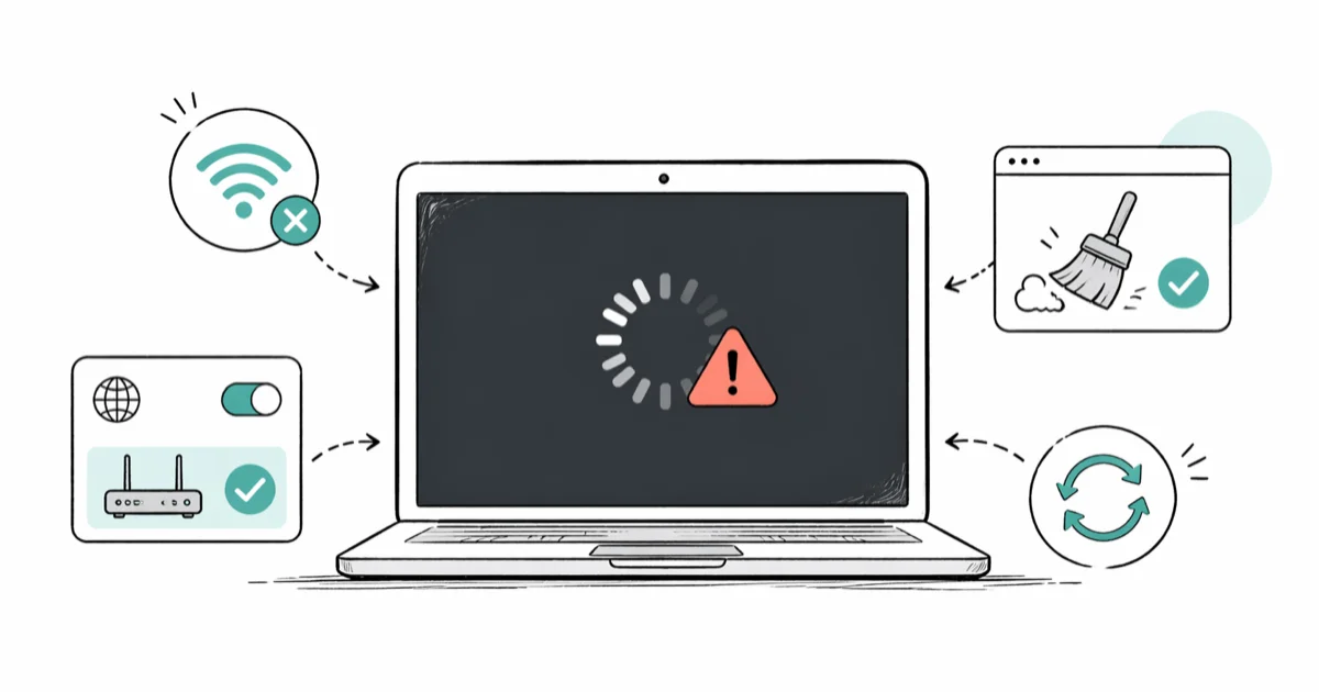 Netflix Not Working? 8 Tested Fixes for Phone, TV, and PC cover image