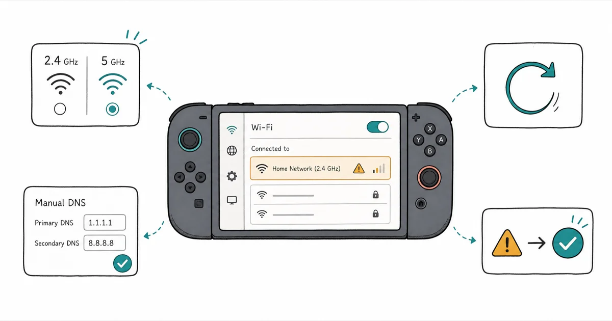 Nintendo Switch 2 Wi-Fi Not Connecting? 7 Quick Fixes