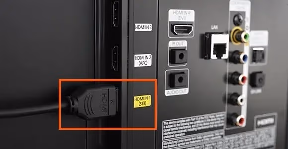 Change the Way You Have Plugged the Cables In