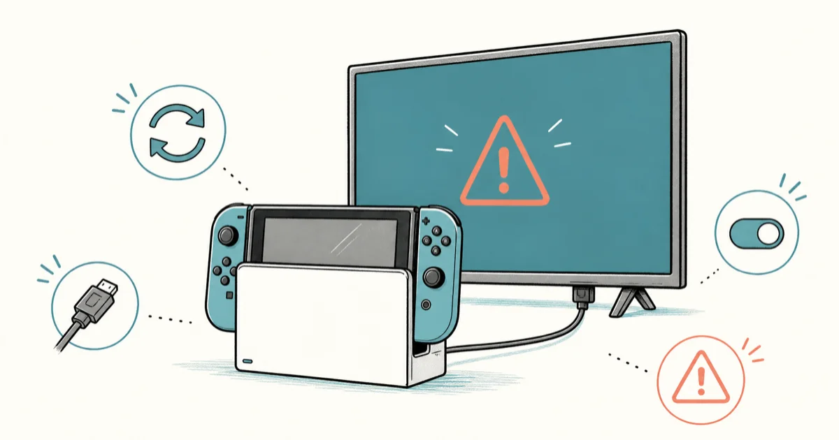 Nintendo Switch Not Connecting to TV: 8 Fast Fixes (2026) cover image