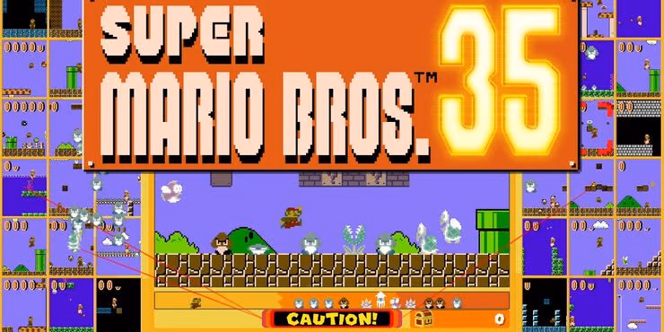 Nintendo Switch PUBG Alternatives - Super Mario 35 