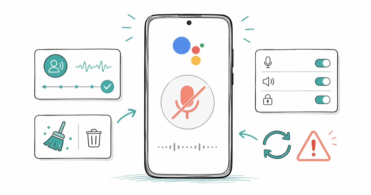 "Ok Google" Not Working? 9 Tested Fixes for Android cover image