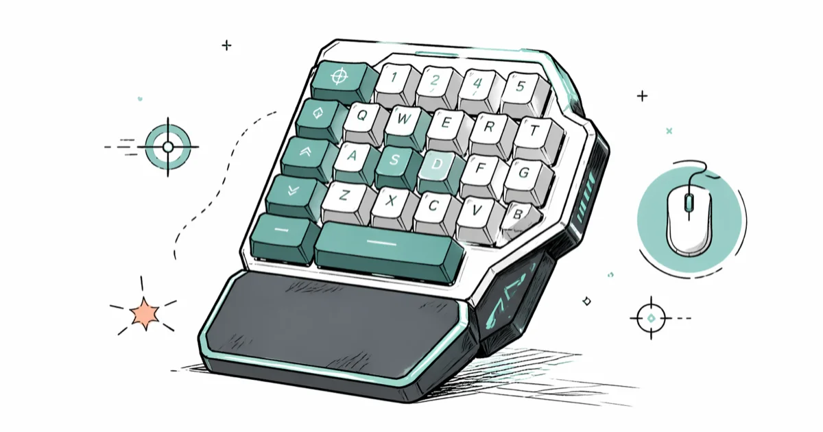 Best One-Handed Gaming Keyboards: 5 Top Picks for 2026 cover image