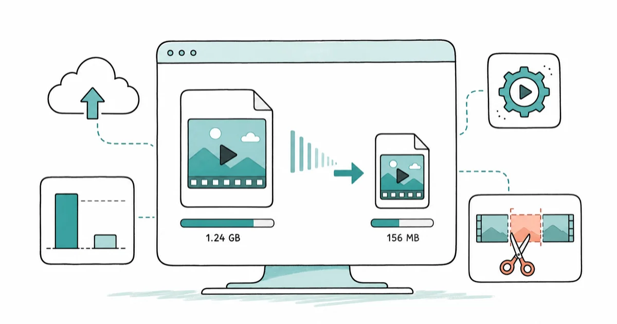 Online Video Compressors: 5 Best Free Tools (2026 Test) cover image