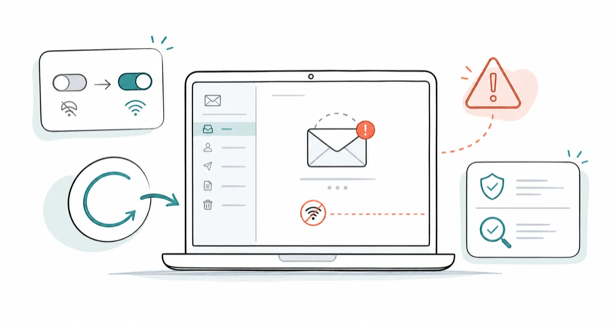 Outlook Not Receiving Emails: 11 Fixes That Work in 2026 cover image