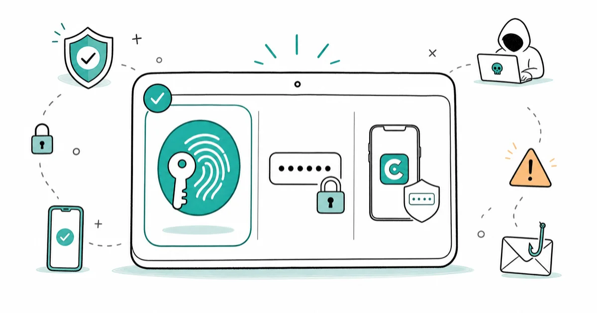 Passkey vs Password vs 2FA: Which Is Safest in 2026? cover image