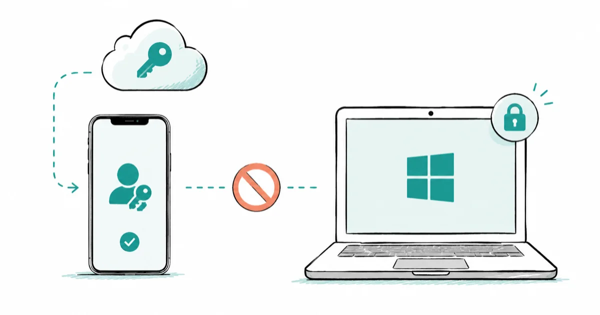 Passkeys Not Syncing Between iPhone and Windows? Read This cover image