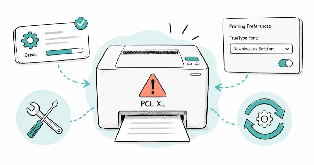 How to Fix PCL XL Error on Windows 10 and 11: 7 Solutions cover image